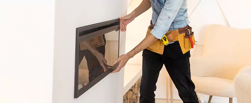 Metal Fireplace Installation in Lubbock, Texas