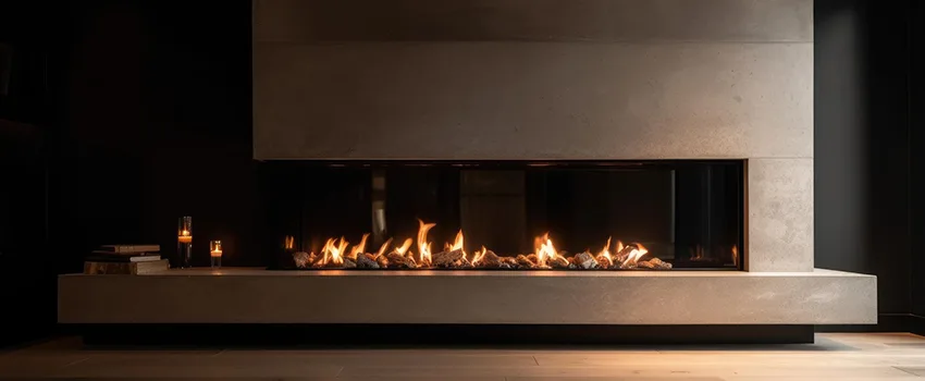 Gas Fireplace Ember Bed Design Services in Lubbock, Texas