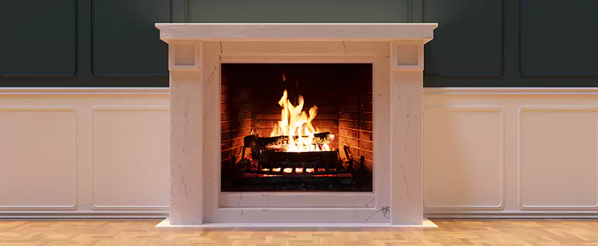Open Flame Wood-Burning Fireplace Installation Services in Lubbock, Texas