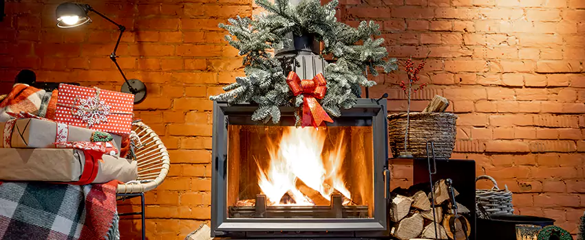 Travis Industries Linear Gas Fireplace Installation in Lubbock, Texas
