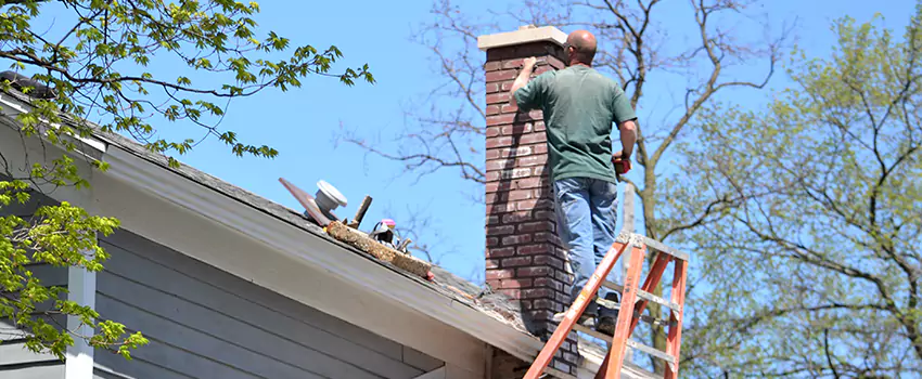 Vinyl and PVC Chimney Flashing Installation in Lubbock, TX