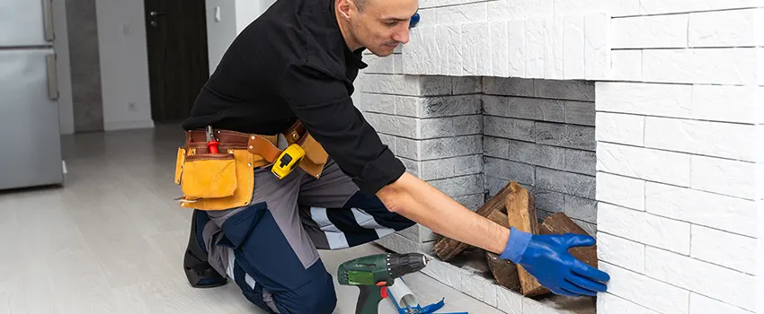 Fireplace Damaged Damper Frame Repair Services in Lubbock, Texas